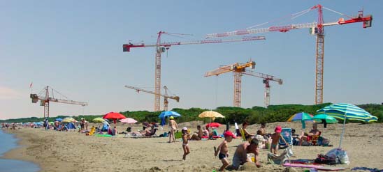 Si potra costruire nuove strutture turistiche lungo il littorale